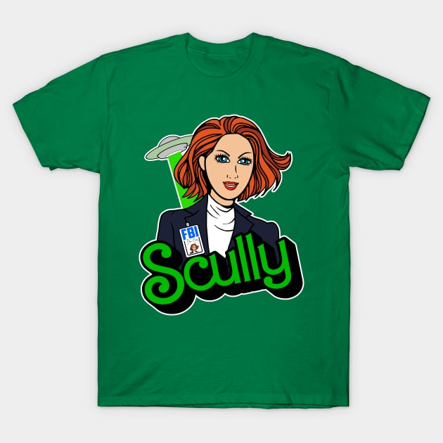 Scully Doll T-Shirt by darklordpug